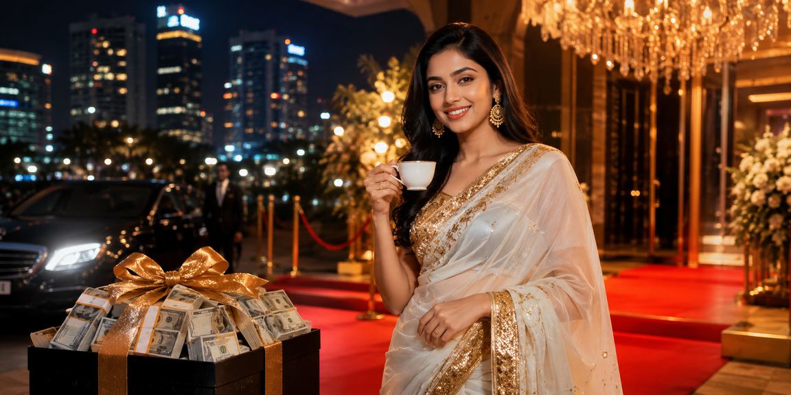 Bangladeshi model enjoying a casual casino experience in Dhaka